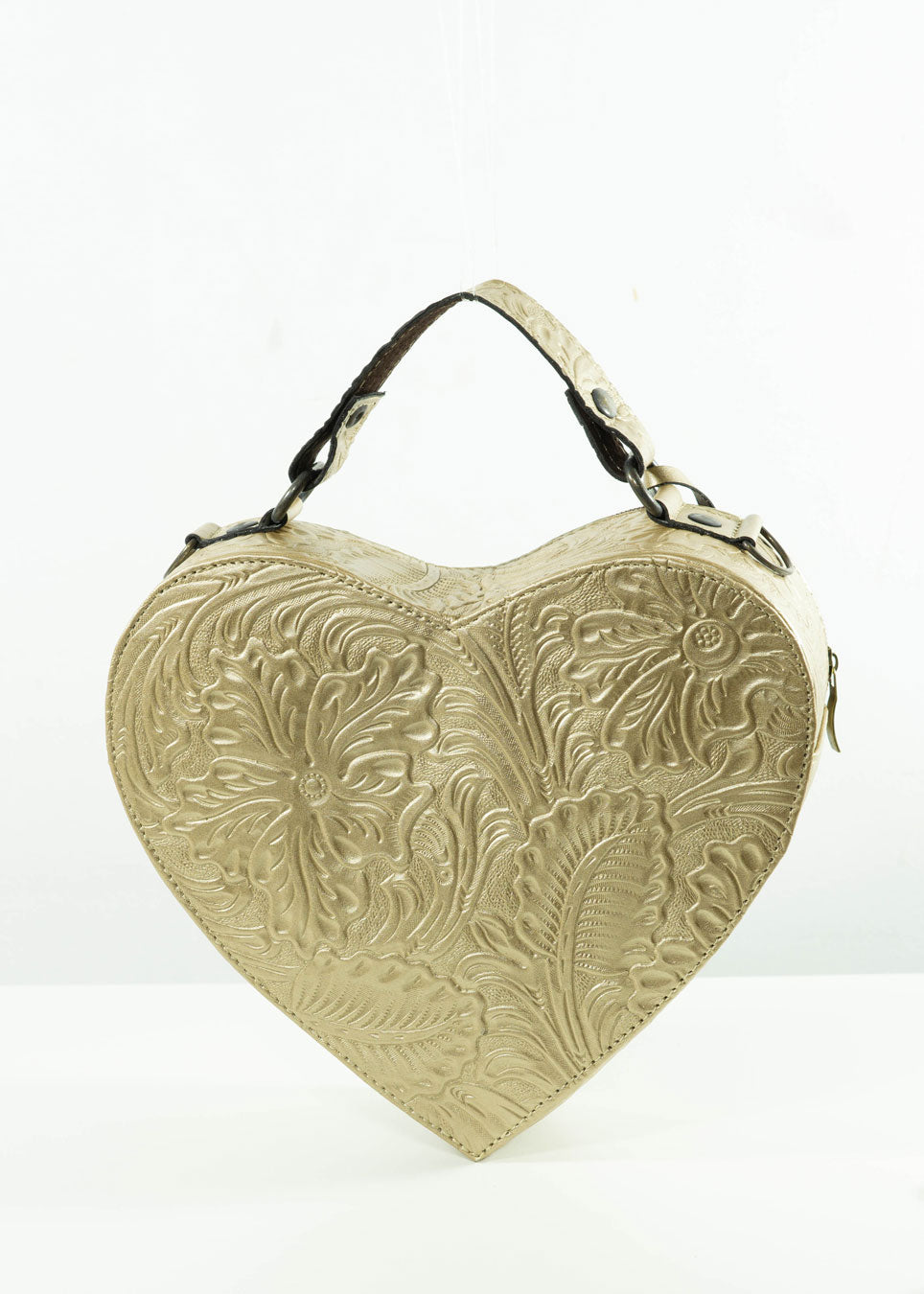 Bolsa Corazón Oro