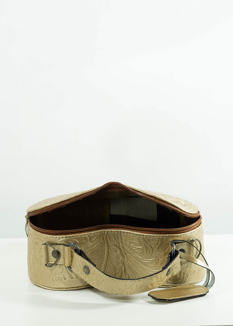 Bolsa Corazón Oro