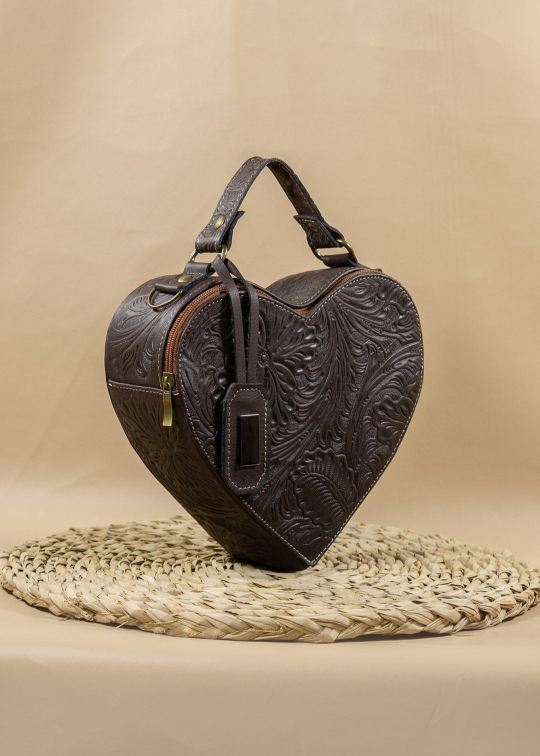 Bolsa Corazón Chocolate