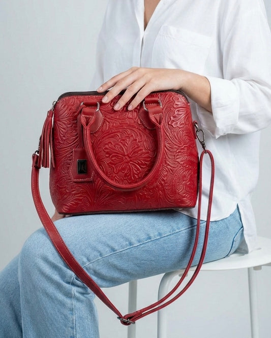 Bolsa Florencia Roja