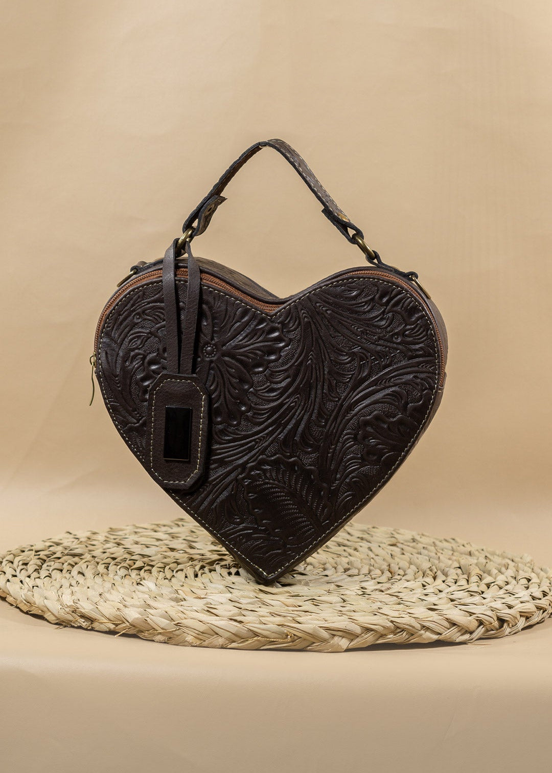 Bolsa Corazón Chocolate