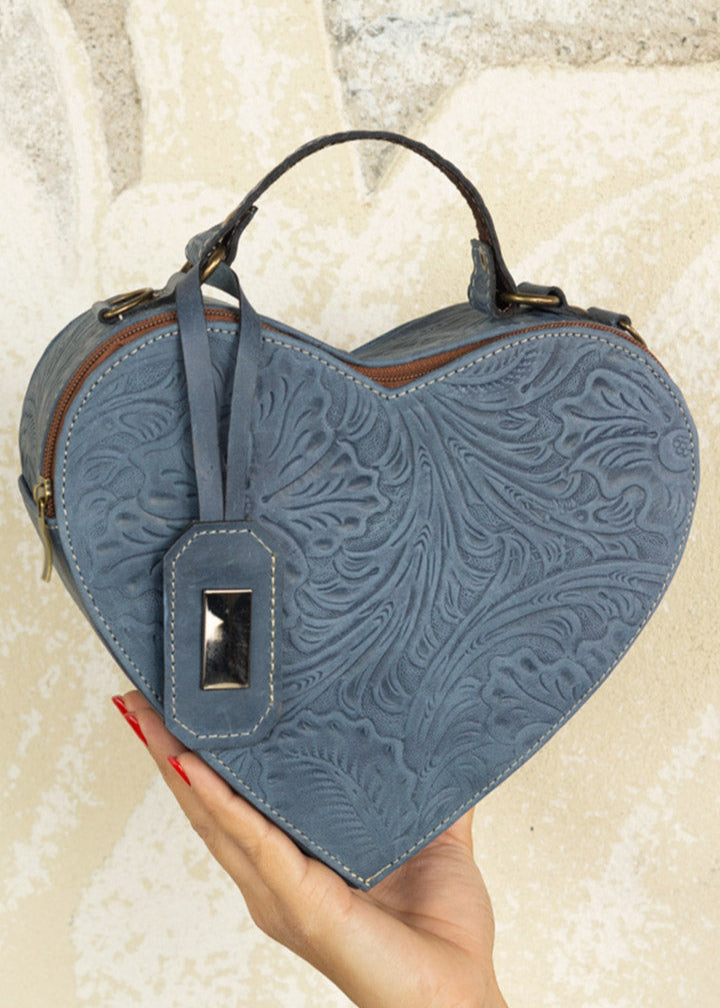 Bolsa Corazón Mezclilla