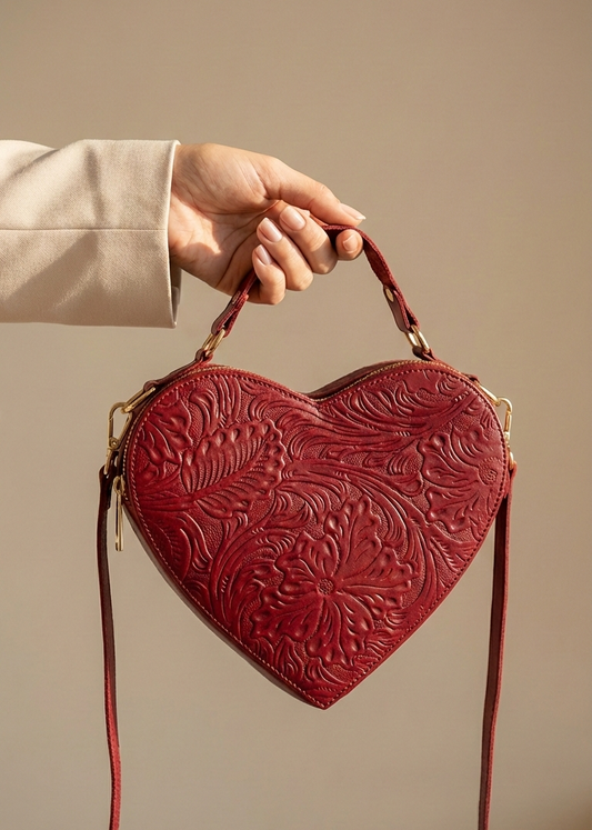Bolsa Corazón Rojo