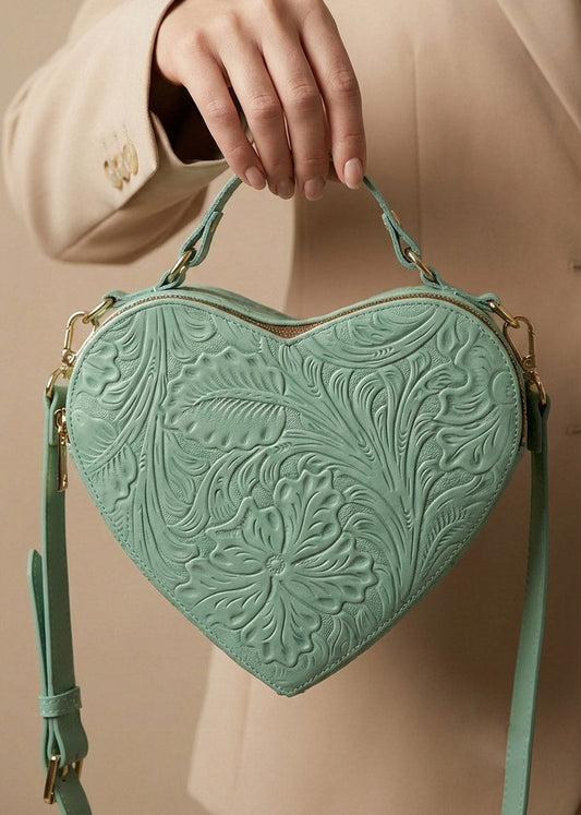Bolsa Corazón Menta
